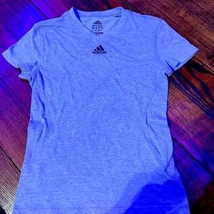 gray adidas shirt